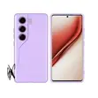 Soft Silicone Slim Fit Case for TECNO Camon 40 Pro - Purple - 2