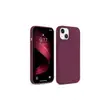 Soft Silicone Back Cover for iPhone 13 - Maroon - 2