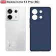 Soft Silicone Back Cover for Xiaomi Redmi Note 13 Pro+ 5G - Blue - 2