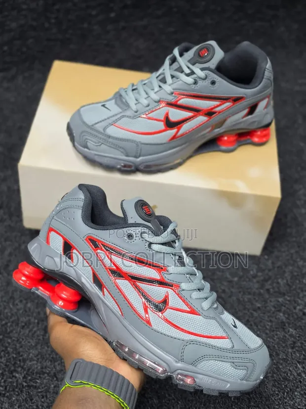 Nike Shox Rider 2 Leather Sneakers - 1