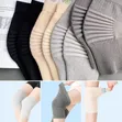 Seamless Knitted Thermal Knee Warmers for Joint Support - 4