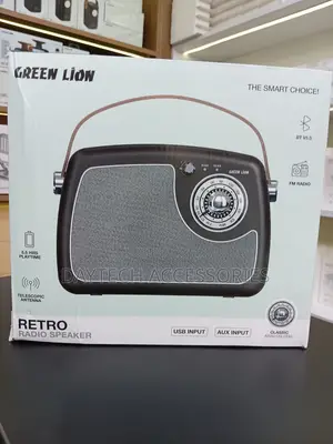 Green Lion Retro Radio Portable Wireless Speaker