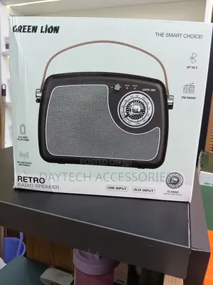Green Lion Retro Radio Speaker (FM)