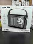 Vintage Green Lion 5W Speaker with FM, Bluetooth 5.3, AUX, USB - 2