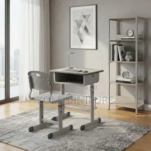 Adjustable Study Desk and Chair Set for Kids