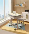 Adjustable Study Desk and Chair Set for Kids - 3