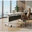 120cm Foldable Home Office Desk - White - 2