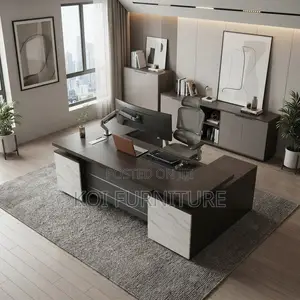 Executive L-Shaped Return Office Desk (1800mm)