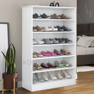 Wooden Shoe Storage Organizer - Brand New