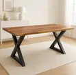 120cm Custom Computer Desk - Brown - 2