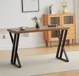 120cm Custom Computer Desk - Brown - 3