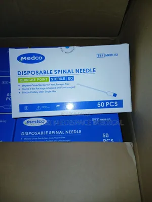 Disposable Spinal Needle 25G Orange 90mm (50s)