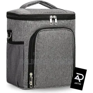 Insulated Food Bag with Side Pocket - 22x18x26cm