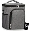 Insulated Food Bag with Side Pocket - 22x18x26cm - 1