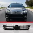 Toyota Hilux Revo 2016+ Full Black Grille - 1