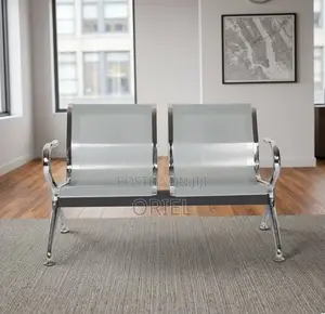 Steel 2-Person Office Waiting Chair