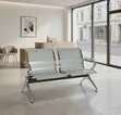 Steel 2-Person Office Waiting Chair - 3
