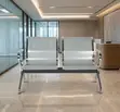 Steel 2-Person Office Waiting Chair - 4