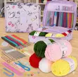 Complete Crochet Kit - 59 Pcs - 1