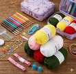 Complete Crochet Kit - 59 Pcs - 2
