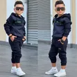 Hugo Boss Double Threaded Hoodie & Sweatpant Set for Kids - 2