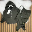 Hugo Boss Double Threaded Hoodie & Sweatpant Set for Kids - 3