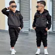 Hugo Boss Double Threaded Hoodie & Sweatpant Set for Kids - 4