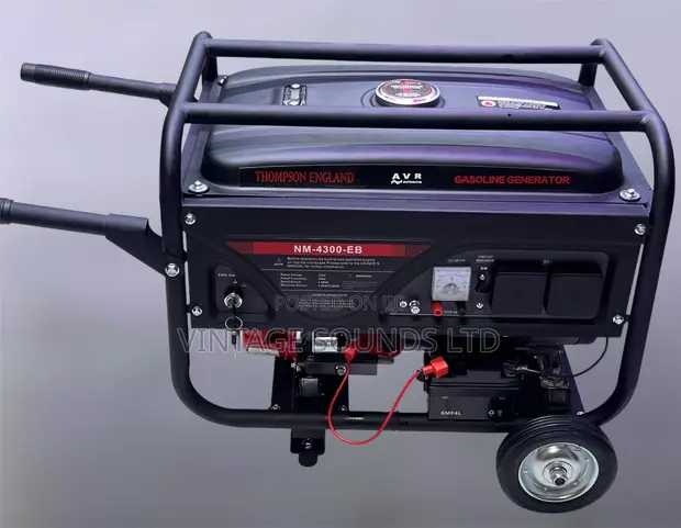 Thomson England 4.5 kVA Gasoline Generator NM-4300EB | Key Start - 1