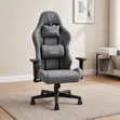 Gaming Chair - Black Yellow High Back Recliner PC Chair - 1