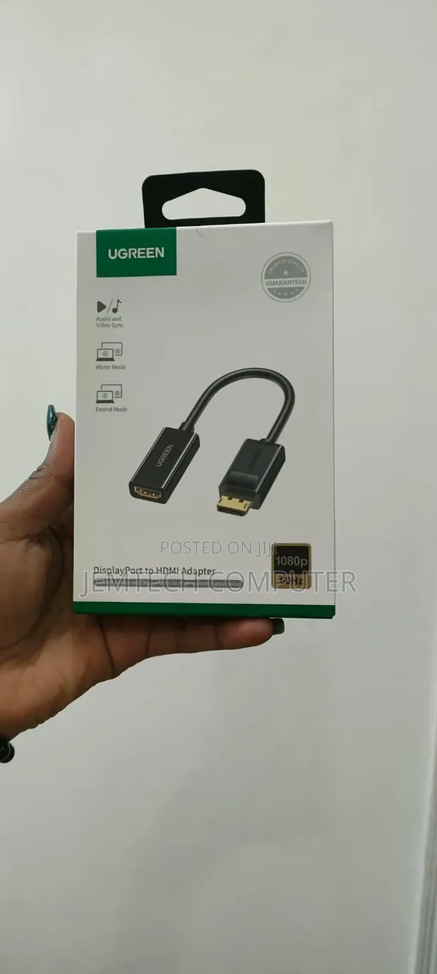 UGREEN DisplayPort to HDMI Female Converter 1080P - 1