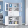 2-Swing Door Safe Filing Cabinet - 1