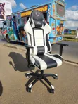 Brand New Gaming Chair - Black & White - 1