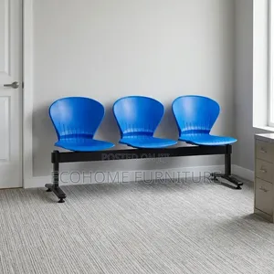 3-Seater Office Waiting Bench