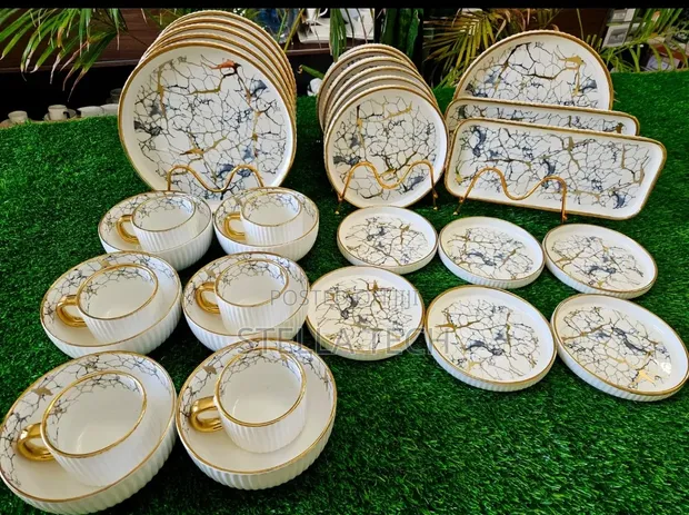 Set ya Dinnersi ya Kifahari Vipande 32 - Mpya Kabisa - 1