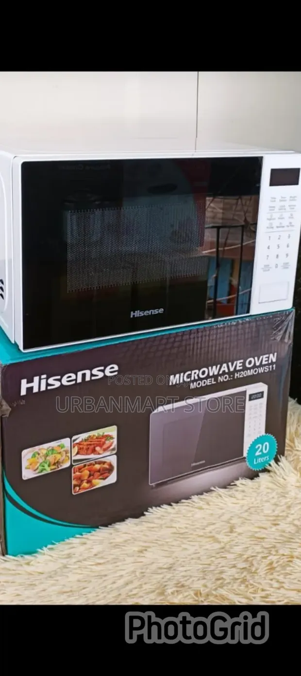 Hisense 20 Litres Microwave Oven - White - 1