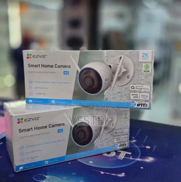 EZVIZ H3 2K Smart Wi-Fi Camera AI Human/Vehicle Detection - 1