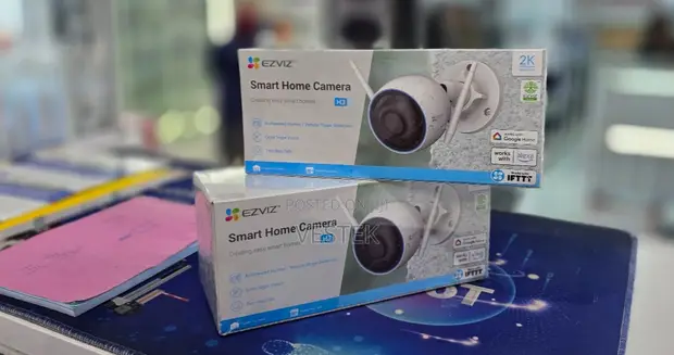 EZVIZ H3 Wireless Outdoor Security Camera 2K - Alexa Compatible - 1