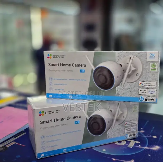 EZVIZ H3 2K Smart Outdoor Security Camera - 1