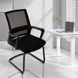 Ergonomic Mesh Mid-Back Office Guest Chair - 5