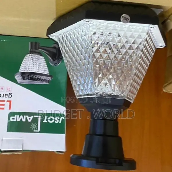Solar Courtyard Garden Post Light - 1