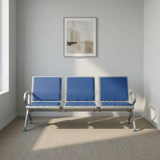 Modern 3-Seater Reception Bench - 1