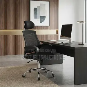 Adjustable Mesh Office Chair with Headrest