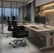 Adjustable Mesh Office Chair with Headrest - 4