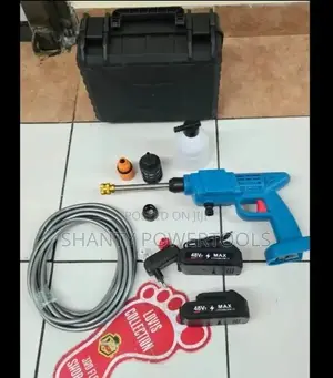 Powerful Cordless Portable High-Pressure Washer Gun Kit