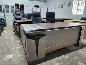 Executive Office Desk - Muundo wa Kisasa wa Kifahari