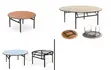 Round Folding Banquet Table - Brand New - 1