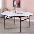 Round Folding Banquet Table - Brand New - 3