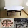 Round Folding Banquet Table - Brand New - 4