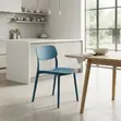 Colorful Modern Plastic Dining Chair - 2