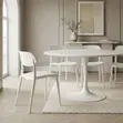 Colorful Modern Plastic Dining Chair - 3